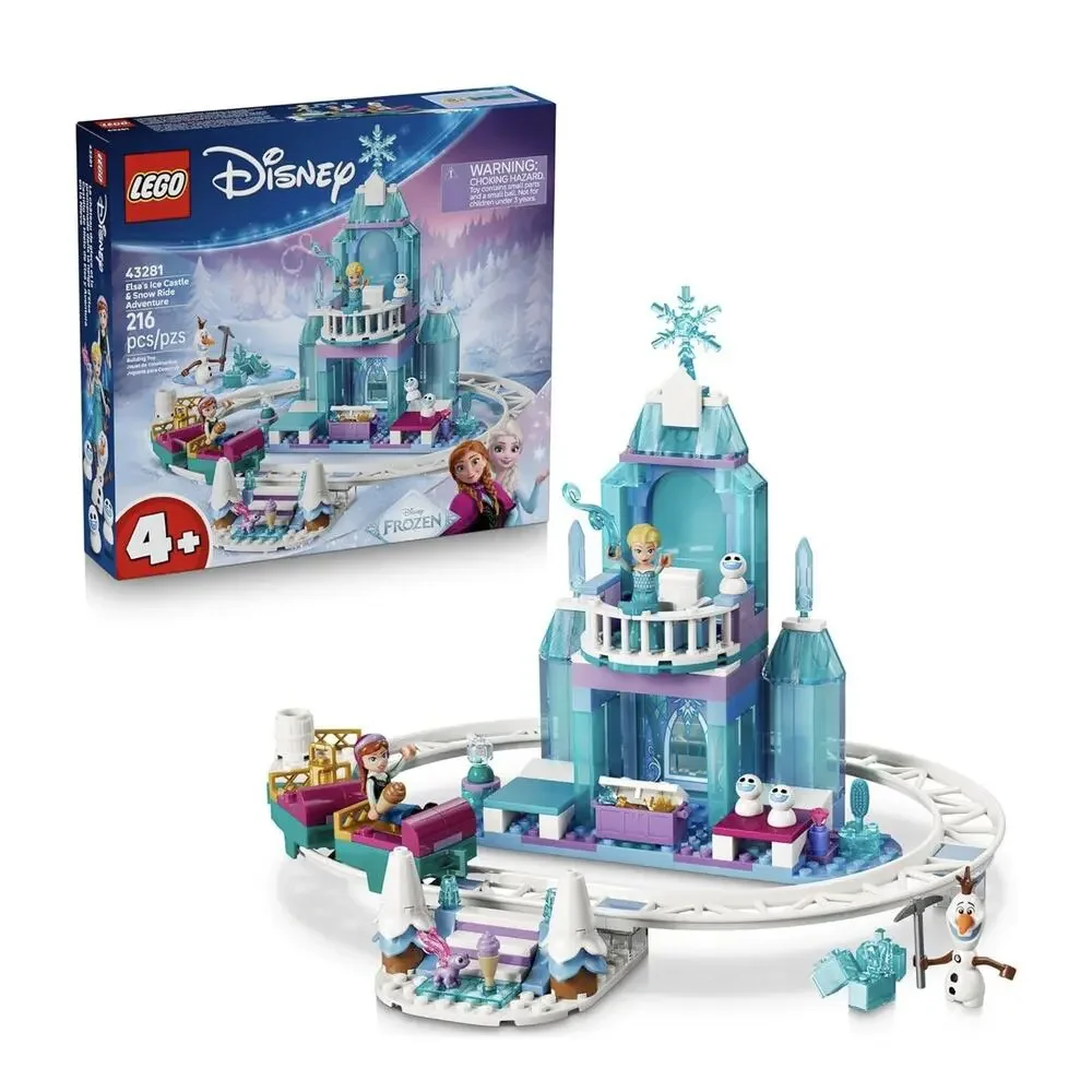 LEGO Disney Frozen Elsa’s Ice Castle & Snow Ride Adventure Open Box/box Damaged - Picture 1 of 8
